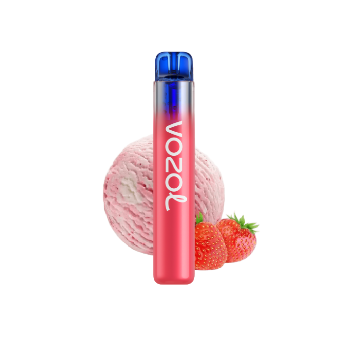 Pod desechable VOZOL Neon 1000 puffs 20mg/ml nicotina – Helado de Fresa