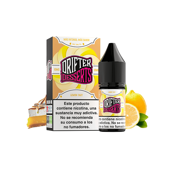 Sales de Nicotina Drifter Juice Sauz bote 10 ml. (10mg nic.) – Lemon Tart