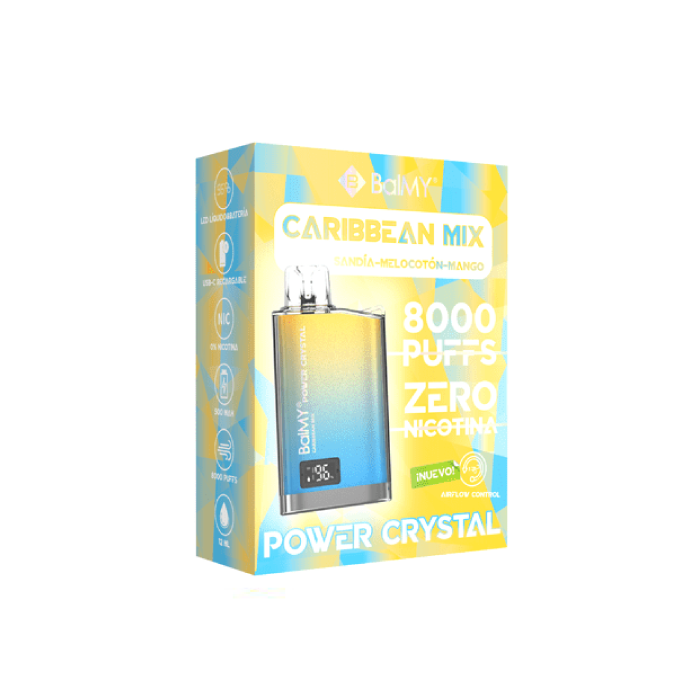 pod-desechable-balmy-crystal-power-8000-puffs-sin-nicotina-caribbean-mix-pack