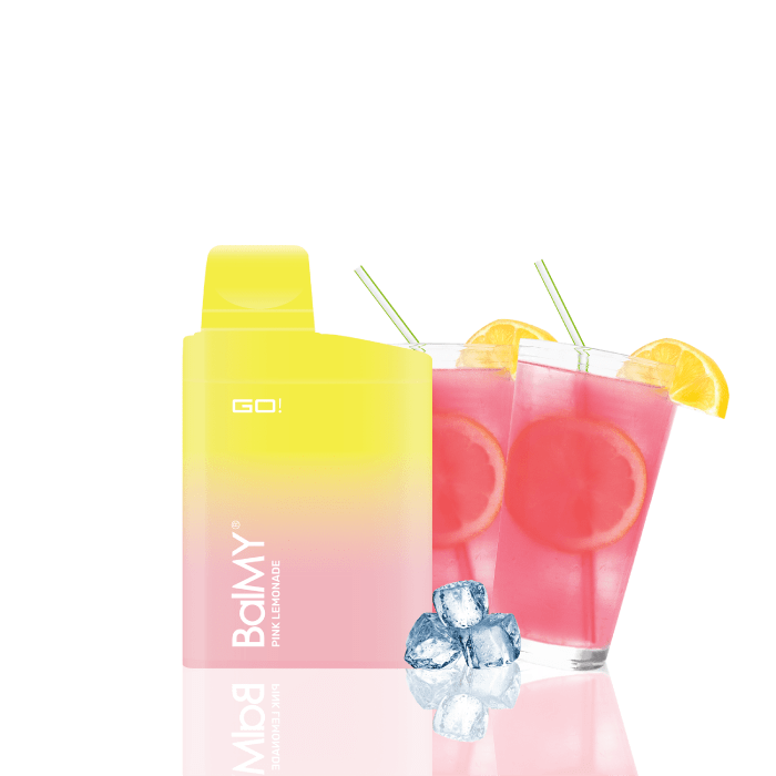 Pod desechable BalMY GO 600 puffs 20mg/ml nicotina – Limonada rosa