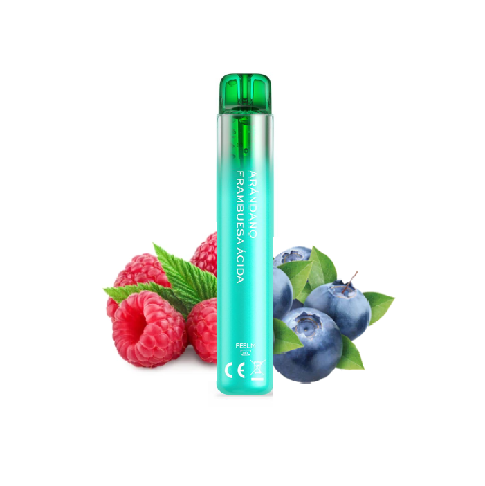 Pod desechable VOZOL Neon 1000 puffs 20mg/ml nicotina – Arándano, Frambuesa ácida