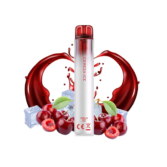 Pod desechable VOZOL Neon 1000 puffs 20mg/ml nicotina – Cereza Ice