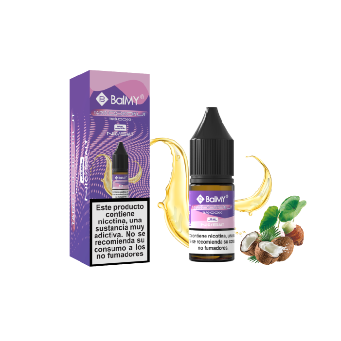 Sales de Nicotina BalMY bote 10 ml. – 20 mg/ml nic. – Coco