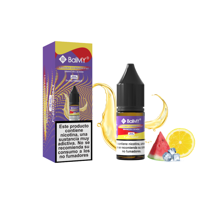 Sales de Nicotina BalMY bote 10 ml. – 20 mg/ml nic. – Sandía Limón