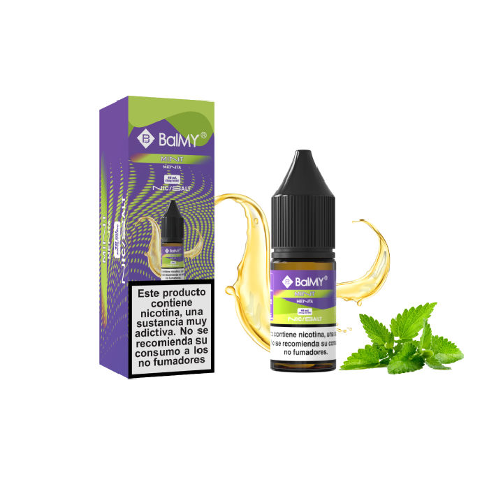 Sales de Nicotina BalMY bote 10 ml. – 20 mg/ml nic. – Menta