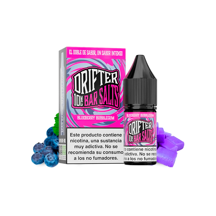 Sales de Nicotina Drifter Juice Sauz bote 10 ml. (10mg nic.) – Chicle de Arándanos