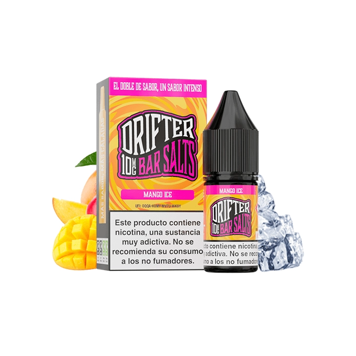 Sales de Nicotina Drifter Juice Sauz bote 10 ml. (10mg nic.) – Mango Ice
