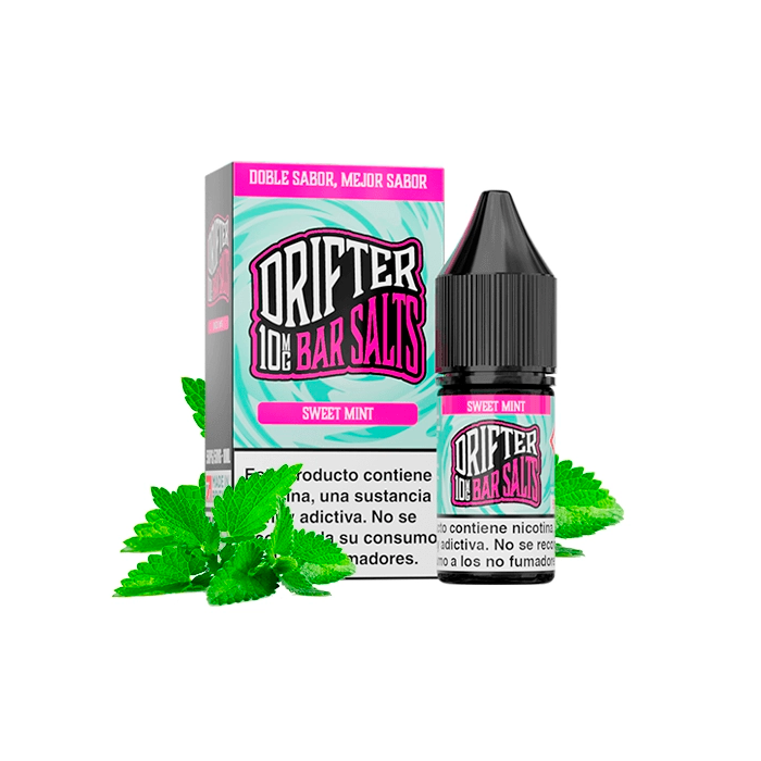 Sales de Nicotina Drifter Juice Sauz bote 10 ml. (10mg nic.) – Menta Dulce
