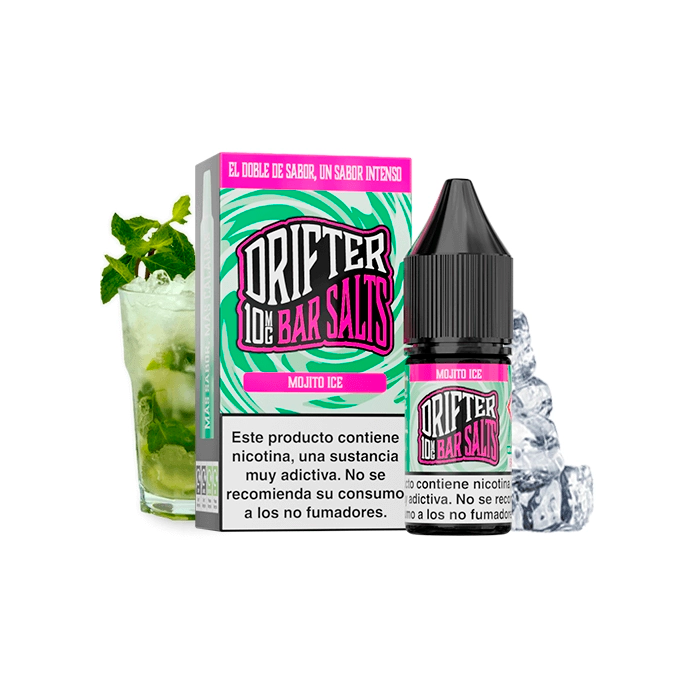 Sales de Nicotina Drifter Juice Sauz bote 10 ml. (10mg nic.) – Mojito Ice