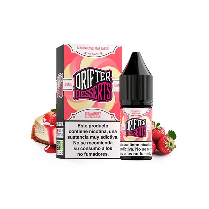 Sales de Nicotina Drifter Juice Sauz bote 10 ml. (20mg nic.) – Strawberry Cheesecake