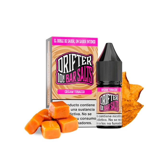 Sales de Nicotina Drifter Juice Sauz bote 10 ml. (10mg nic.) – Crema de Tabaco Ice