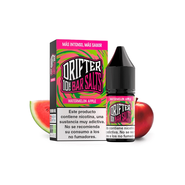 Sales de Nicotina Drifter Juice Sauz bote 10 ml. (10mg nic.) – Watermelon Apple