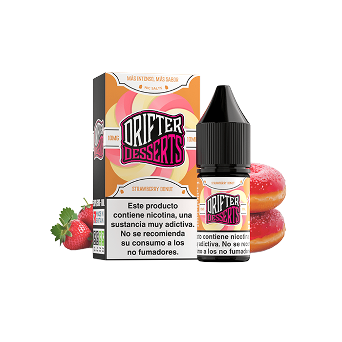 Sales de Nicotina Drifter Juice Sauz bote 10 ml. (10mg nic.) – Strawberry Donut