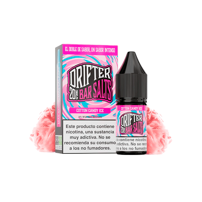 Sales de Nicotina Drifter Juice Sauz bote 10 ml. (20mg nic.) – Algodón Dulce Ice