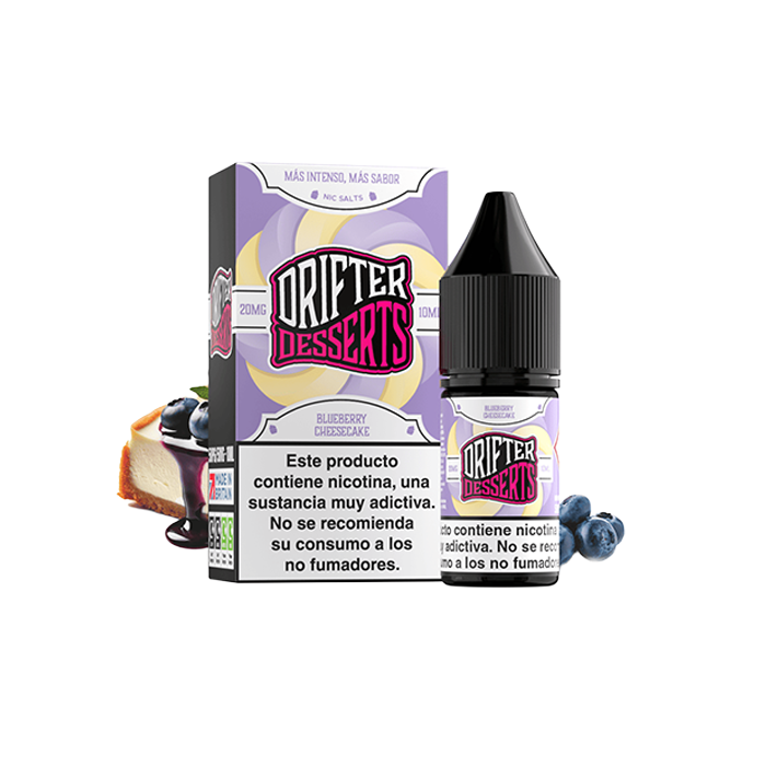 Sales de Nicotina Drifter Juice Sauz bote 10 ml. (20mg nic.) – Blueberry Cheesecake