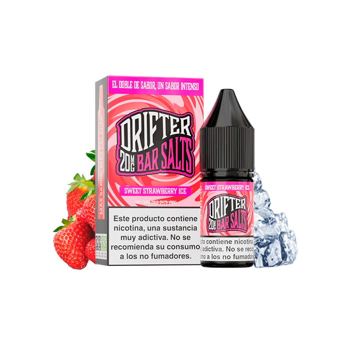 Sales de Nicotina Drifter Juice Sauz bote 10 ml. (20mg nic.) – Fresa Dulce Ice