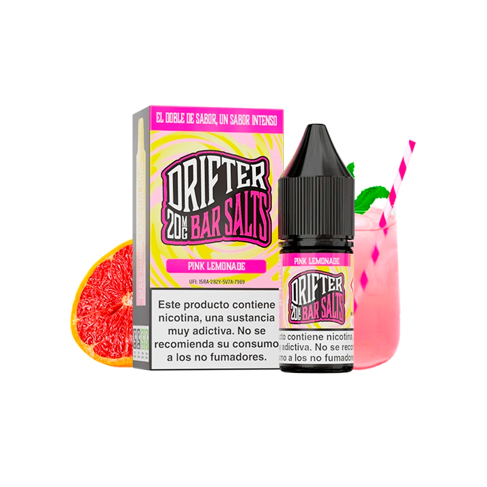 Sales de Nicotina Drifter Juice Sauz bote 10 ml. (20mg nic.) – Pink Lemonade