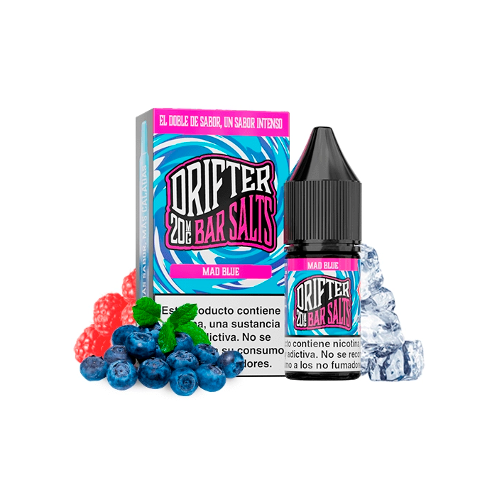 Sales de Nicotina Drifter Juice Sauz bote 10 ml. (20mg nic.) – Mad Blue