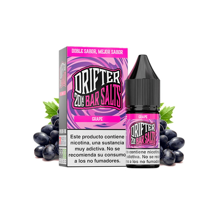 Sales de Nicotina Drifter Juice Sauz bote 10 ml. (20mg nic.) – Uva