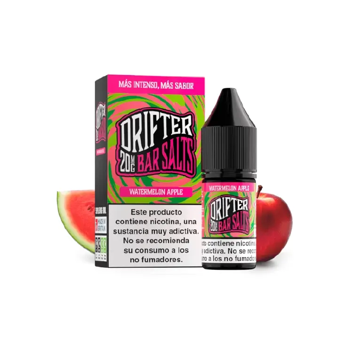 Sales de Nicotina Drifter Juice Sauz bote 10 ml. (20mg nic.) – Watermelon Apple
