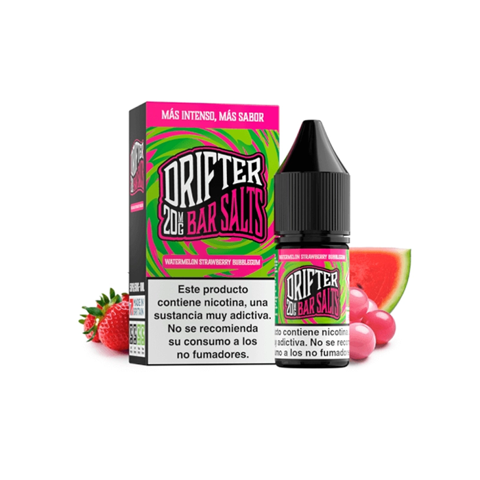 Sales de Nicotina Drifter Juice Sauz bote 10 ml. (20mg nic.) – Strawberry Watermelon Blubblegum