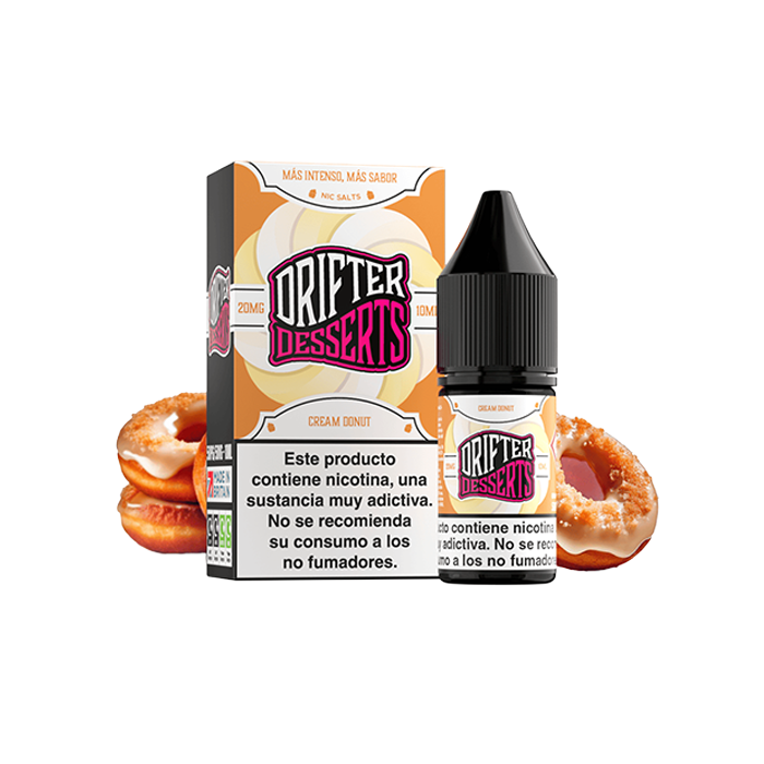 Sales de Nicotina Drifter Juice Sauz bote 10 ml. (20mg nic.) – Cream Donut