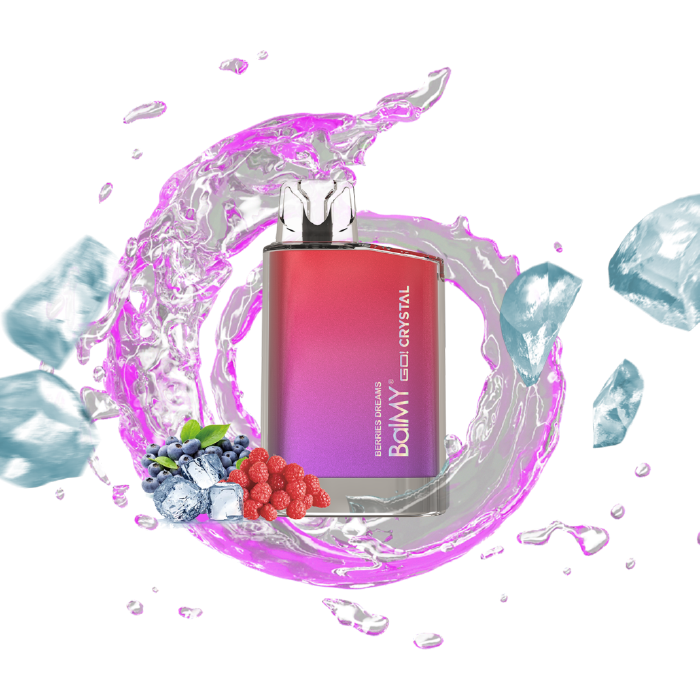 Vaper desechable BalMY GO Crystal 20mg/ml nicotina – Berries Dreams