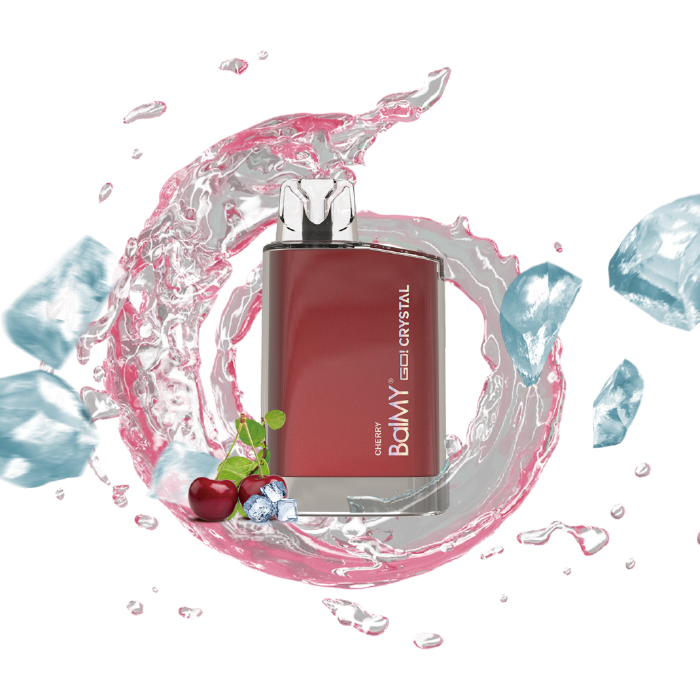 Vaper desechable BalMY GO Crystal 20mg/ml nicotina – Cereza