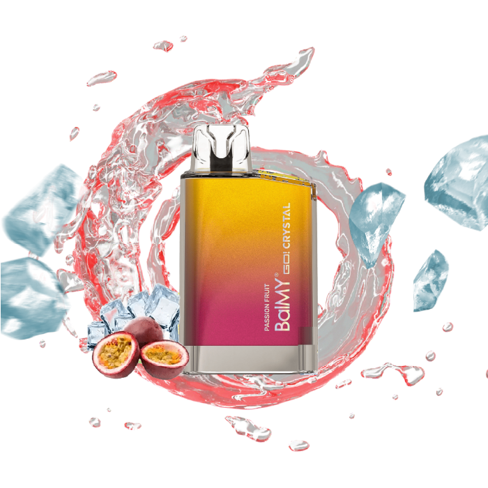 Vaper desechable BalMY GO Crystal 20mg/ml nicotina – Fruta de la Pasión
