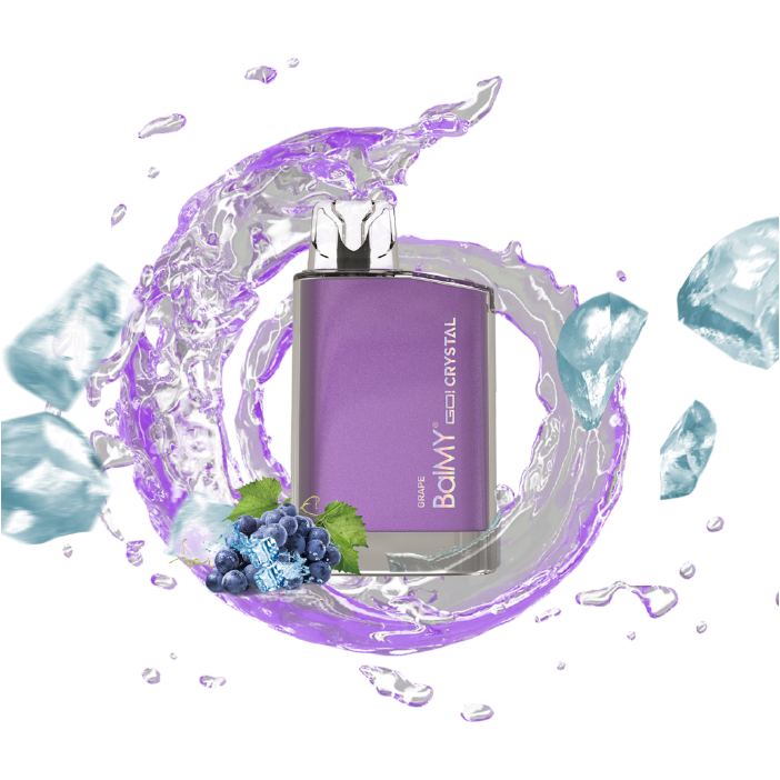 Vaper desechable BalMY GO Crystal 20mg/ml nicotina – Uva