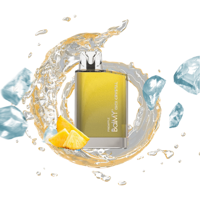 Vaper desechable BalMY GO Crystal 20mg/ml nicotina – Piña Helada