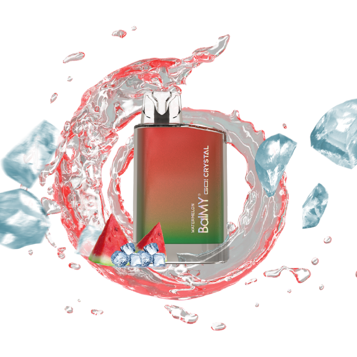 Vaper desechable BalMY GO Crystal 20mg/ml nicotina – Sandía Ice