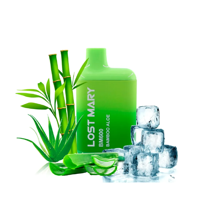 Vaper desechable Lost Mary BM 600 puffs 20mg/ml nicotina – Bamboo Aloe
