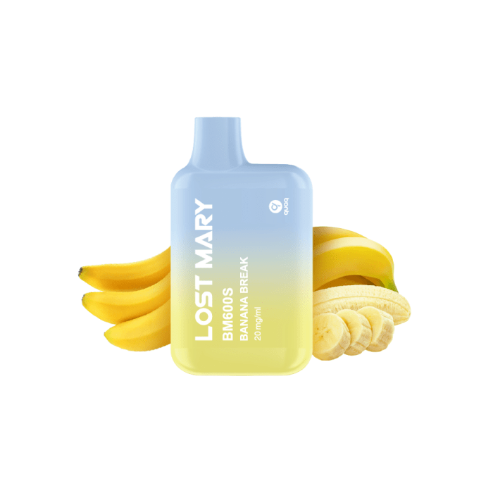 Vaper desechable Lost Mary BM 600 puffs 20mg/ml nicotina – Banana Break