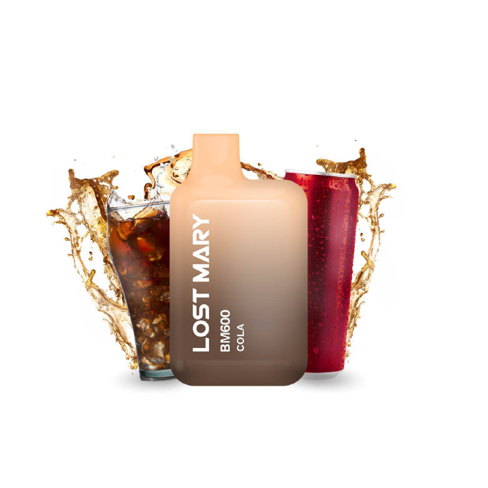 Vaper desechable Lost Mary BM 600 puffs 20mg/ml nicotina – Cola