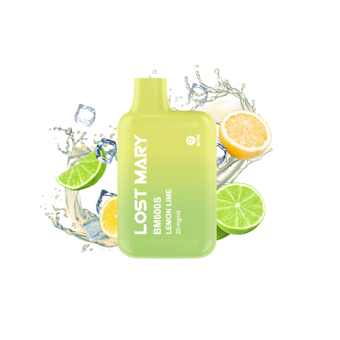Vaper desechable Lost Mary BM 600 puffs 20mg/ml nicotina – Lemon Lime