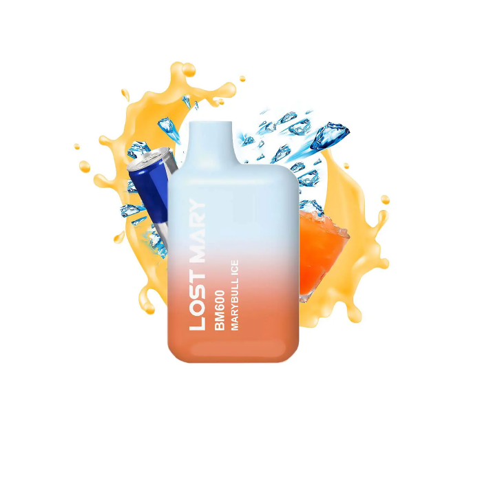 Vaper desechable Lost Mary BM 600 puffs 20mg/ml nicotina – Marybull Ice