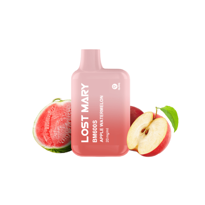 Vaper desechable Lost Mary BM 600 puffs 20mg/ml nicotina – Apple Watermelon