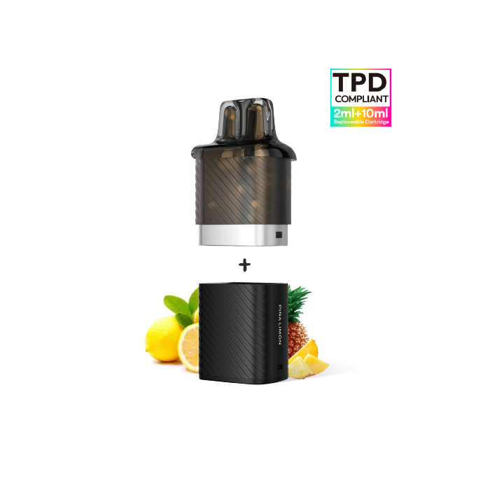 VOZOL Vista Plug pack recarga cápsula pod (2ml) + recipiente (10ml) 20mg/ml nicotina – Piña y Limón