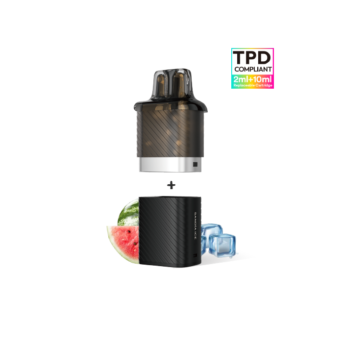 VOZOL Vista Plug pack recarga cápsula pod (2ml) + recipiente (10ml) 20mg/ml nicotina – Sandía Ice