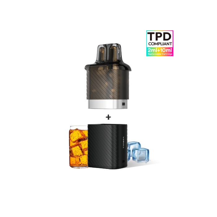 VOZOL Vista Plug pack recarga cápsula pod (2ml) + recipiente (10ml) 20mg/ml nicotina – VZBull