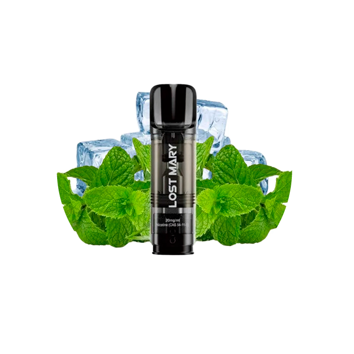 Cápsula rellena Lost Mary Tappo Air 600 puffs 20mg/ml nicotina – 1 ud – Menta