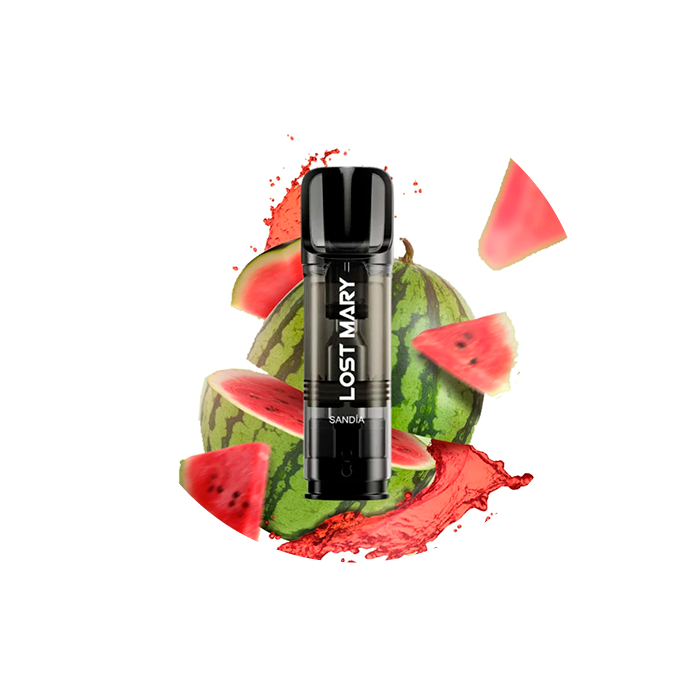 Cápsula rellena Lost Mary Tappo Air 600 puffs 20mg/ml nicotina – 1 ud – Sandía