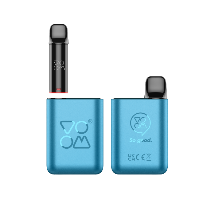 Pod Mod I VOOM Recargable + Cápsula POD MESH 600 puffs con 20 mg/ml nicotina Kit Starter – Arándano