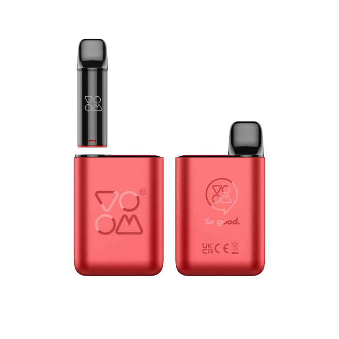 Pod Mod I VOOM Recargable + Cápsula POD MESH 600 puffs con 20 mg/ml nicotina Kit Starter – Fresa Ice