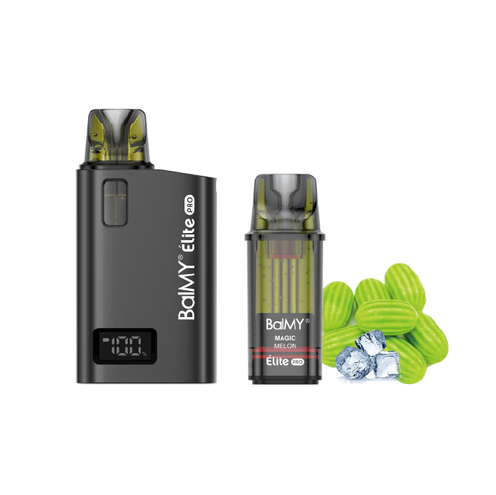 Pod recargable de cápsula BalMY Élite PRO Kit Starter 20mg/ml nicotina – Magic Melon