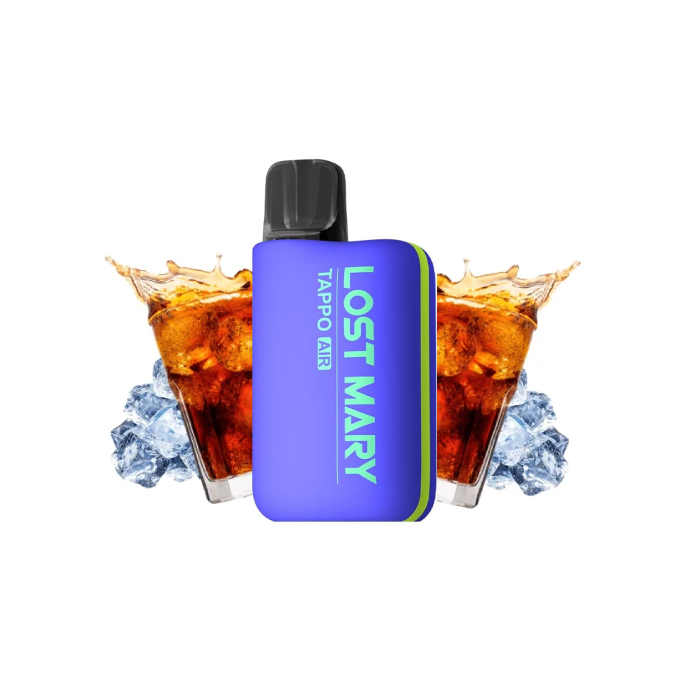 Vaper recargable Lost Mary Tappo Air con cápsula precargada 20mg/ml nicotina – Cola Ice