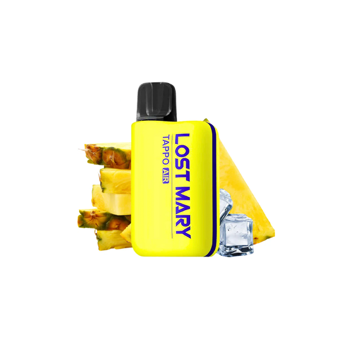Vaper recargable Lost Mary Tappo Air con cápsula precargada 20mg/ml nicotina – Piña Ice