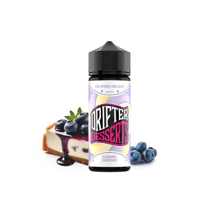 Aroma concentrado Longfill Drifter Juice Sauz bote 24 ml. – Blueberry Cheessecake