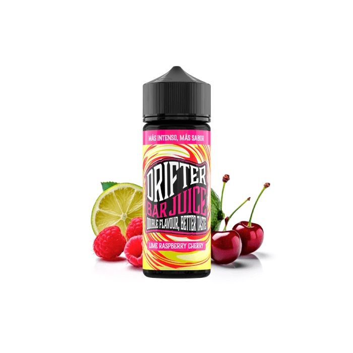 Aroma concentrado Longfill Drifter Juice Sauz bote 24 ml. – Lime Raspberry Cherry